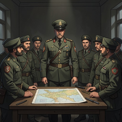 Von Braun’s Strategic Bet from "Blackwater". This thread follows Fleet Admiral Von Braun’s decision to entrust an unconventional guerrilla mission to Marcell and the surviving crew of Blackwater.