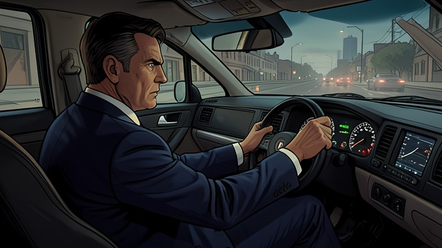 The Impatient Driver from "Black Water". Confidence Becomes Risk Drink and urgency The Senator has been drinking and drives impatiently, eager to reach Brockden’s Landing.