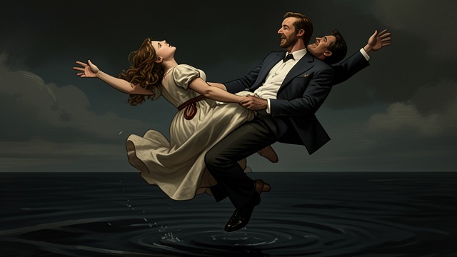 The Imagined Surface from "Black Water". A Rescue in the Mind A vivid return Kelly Kelleher imagines The Senator opening the car and hauling her into the air.