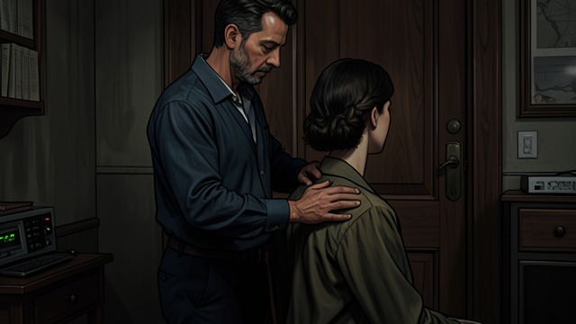 The Final Conversation from "Black Water". Knowing It Is Over A quiet admission G----- tells Kelly Kelleher that he does not want to hurt her, while she responds as if they are having an ordinary…