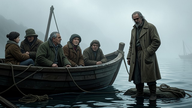 Grandpa Returns in Memory from "Black Water". A Familiar Face Family gathered in thought Kelly Kelleher imagines her parents and grandparents near the wreck.
