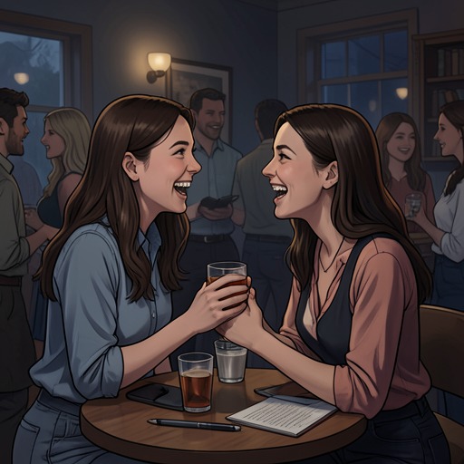 Buffy After the Goodbye from "Black Water". This flow traces the closeness and friction between Kelly Kelleher and Buffy St. John, from their college friendship to the separation at the party.