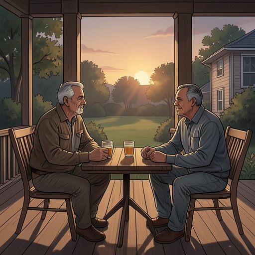 The Senator and Ray Annick from "Black Water". This flow traces the pragmatic friendship between The Senator and Ray Annick, culminating in Ray’s response to the accident call.