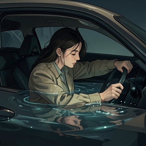 The Drowning Clock from "Black Water". This flow traces the physical and psychological escalation of Kelly Kelleher’s struggle for air from the crash to her death.
