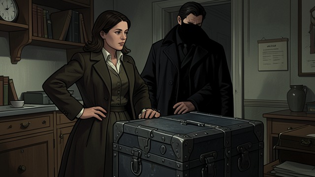 The Will She Will Not Burn from "Middlemarch". The Will She Will Not Burn An offer in the dark Featherstone asks Mary to open his iron chest and burn one of his wills, offering her money.
