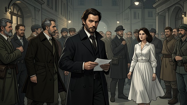 A Loan Joins Two Crises from "Middlemarch". A Loan Joins Two Crises Separate troubles meet Lydgate’s private debt intersects with Bulstrode’s fear of Raffles.
