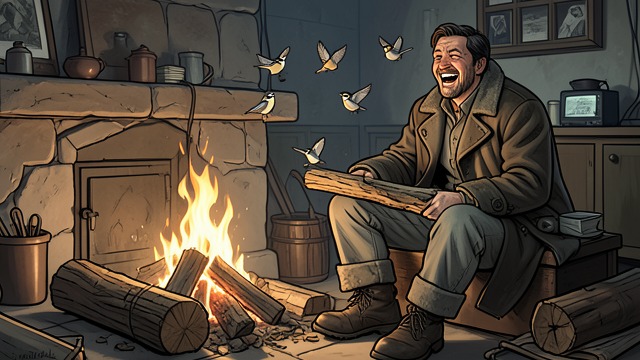 A Visitor in the Woods from "Walden". The Woodchopper Appears A Working Neighbor A Canadian woodchopper visits Thoreau’s lodge, bringing a practical familiarity with the forest and a simple…