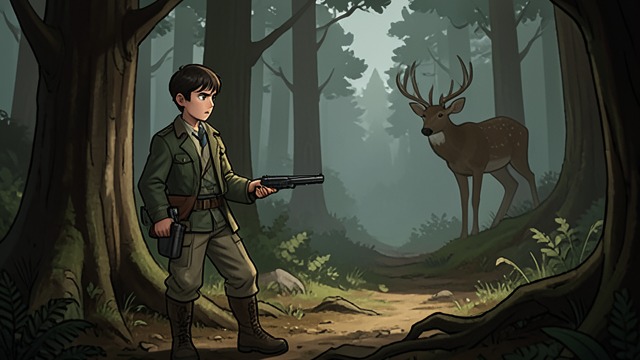 The Boy with a Gun from "Walden". An Entry into Nature Early Pursuits Thoreau remembers that hunting and fishing brought young people into forests and fields.