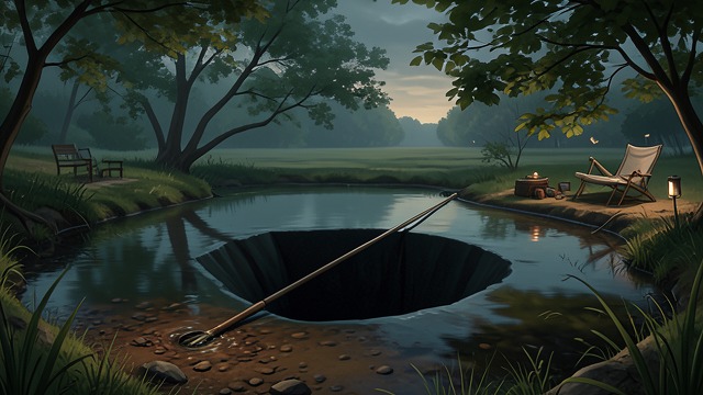 A Pond with Depth from "Walden". Depth Made Measurable Surveying the Bottom Thoreau sounds Walden Pond and finds a maximum depth of 102 feet, correcting local beliefs that it is bottomless.
