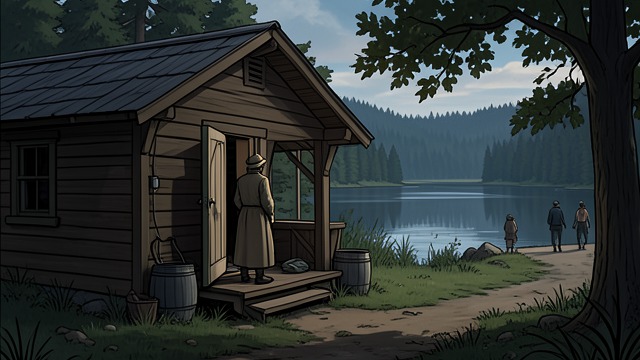 The Cabin’s Open Door from "Walden". A House Without Locks Trust in Practice Thoreau leaves his cabin door unfastened, even when he is away.