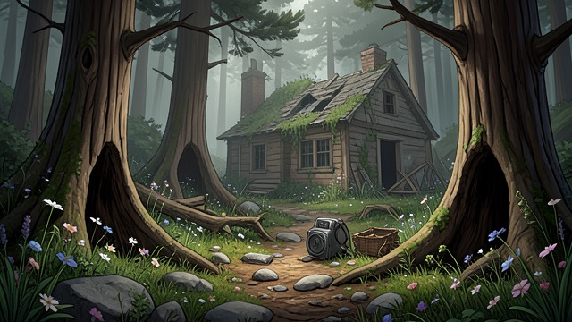 Trees at Former Homes from "Walden". Nature Keeps the Trace Ruins and Growth The former homes of Walden Woods residents fade into cellar holes, stones, and wells, while trees, berries, and flowers…