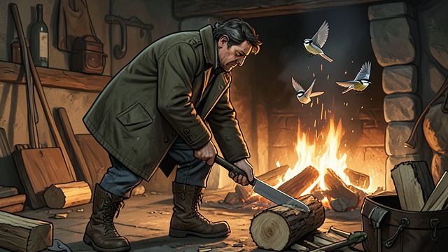 Labor Without Exhaustion from "Walden". A Contented Worker Physical Ease The woodchopper says he has never been tired in his life, despite working hard.