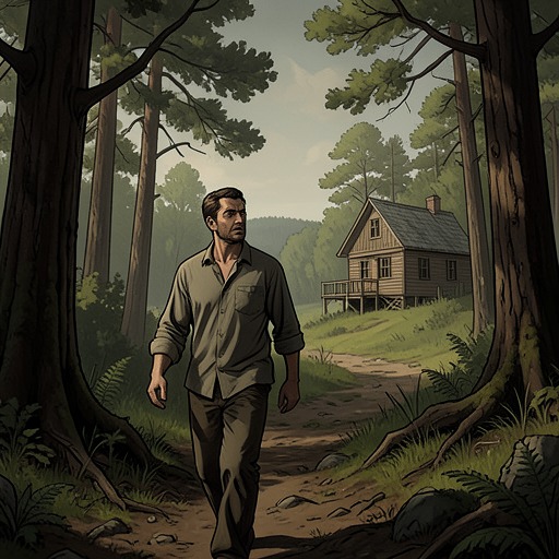 The Walden Experiment from "Walden". This flow traces Thoreau’s move from dissatisfaction with ordinary life to a deliberate experiment in independence and his eventual return to society.