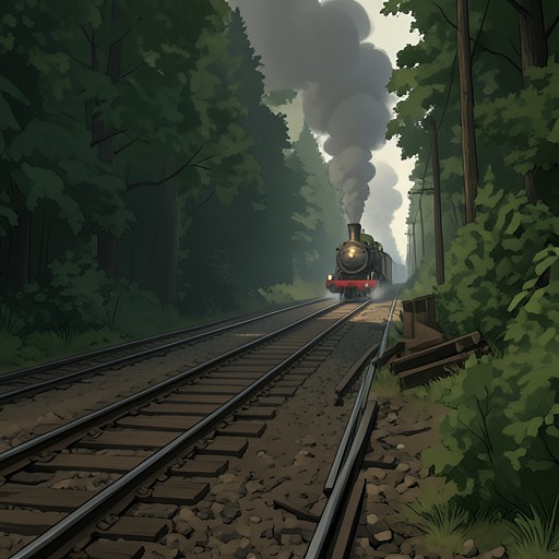 The Railroad Through the Woods from "Walden". This flow traces the railroad from a practical link with society into a symbol of speed, labor, commerce, and the costs of progress.
