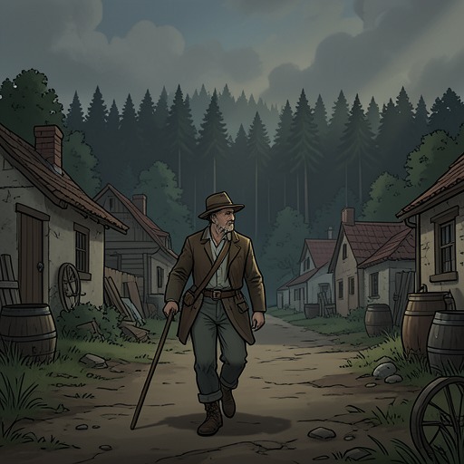 The Village and the Forest from "Walden". This flow traces Thoreau’s movement between the social life of Concord and the solitude of the woods, where each setting changes how he sees the other.