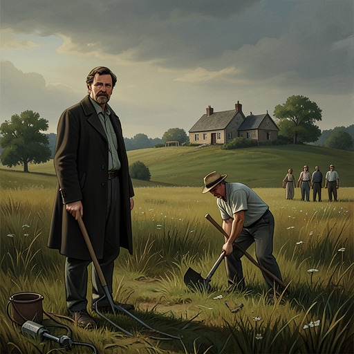 John Field and the Price of Necessity from "Walden". This flow follows Thoreau’s encounter with John Field as a personal test of whether a simpler economy can loosen inherited poverty.