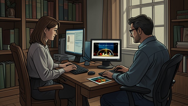 The Christmas Reply from "Love Virtually". A Greeting Reopened A mass message Emmi Rothner sends a Christmas greeting to her contacts, accidentally reviving the address she once meant to delete.