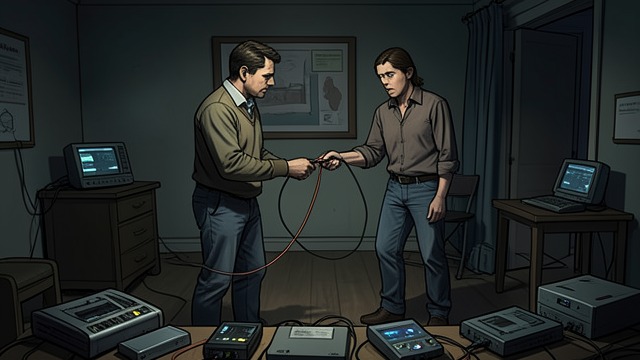 The Extension Cord Joke from "Love Virtually". Humor Against the Weather A practical problem extended Leo Leike invents an extension cord solution, and Emmi Rothner plays along as if receiving it…