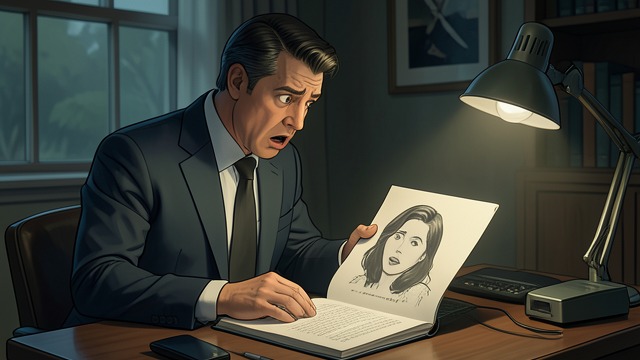 Bernhard Finds the Folder from "Love Virtually". Discovery in Secret A hidden document found Bernhard Rothner searches Emmi Rothner’s room and discovers the printed emails.
