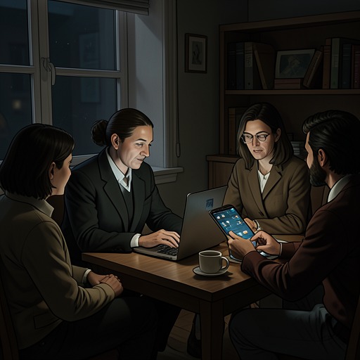 The Correspondence and Its Witnesses from "Love Virtually". This thread traces how the private email relationship moves from an isolated exchange into the awareness of friends and family, changing the stakes for…