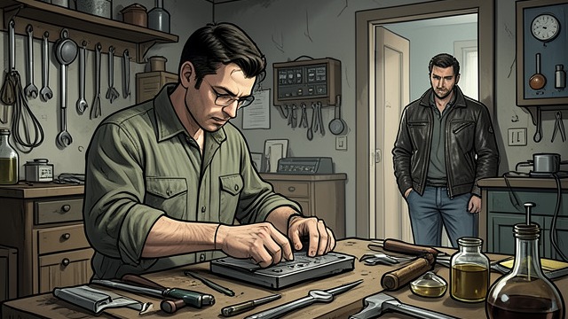 Ben Returns to the Workshop from "Nine Perfect Strangers". Work Chosen Again A needed routine Ben returns to work with Pete even though the lottery means he no longer needs a salary.