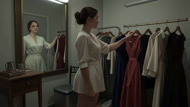 Carmel’s Imagined New Body from "Nine Perfect Strangers". Refusing the Replacement A rack of possibilities Carmel imagines choosing among bodies, including Sonia’s and Masha’s, before her daughter points out her own…