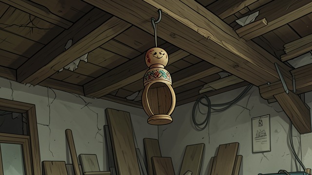 The Russian Doll Clue from "Nine Perfect Strangers". A Puzzle with No Answer The hidden object The guests follow clues connected to stars and retrieve a Russian doll from a ceiling rafter.