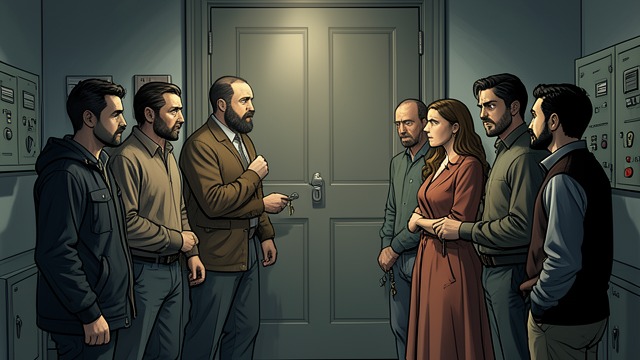 The Cellar as Common Ground from "Nine Perfect Strangers". Shared Problems The keypad becomes a task Guests try possible codes, discuss the room, and assess the camera.