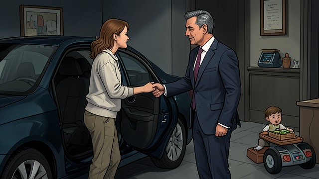 A New Co-Parenting Arrangement from "Nine Perfect Strangers". Practical Boundaries Asking for help When her daughters return from travel, Carmel asks Joel to share the chauffeuring that had exhausted her.