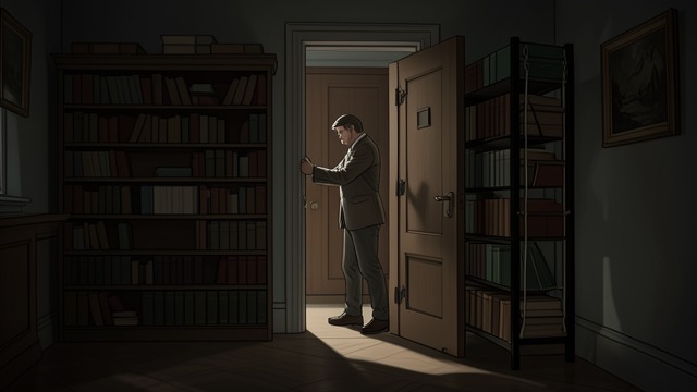 The Bookcase Installed from "Diary of Anne Frank". Hiding the Entrance A practical disguise The office staff arranged a swinging bookcase to conceal the entrance to the Annex.