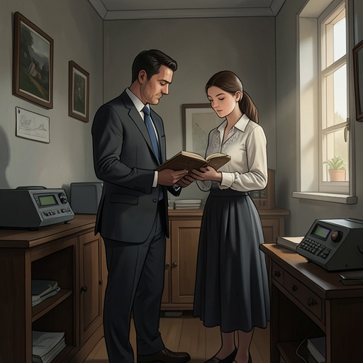 Otto as Father and Survivor from "Diary of Anne Frank". This flow traces Otto Frank’s changing role in Anne’s life, from trusted parent to imperfect confidant and, after the war, guardian of her writing.
