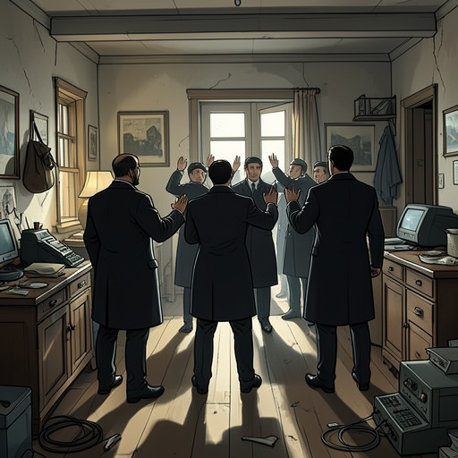 From Arrest to Aftermath from "Diary of Anne Frank". This flow traces the final sequence from the Annex raid through deportation and the different fates of its residents.