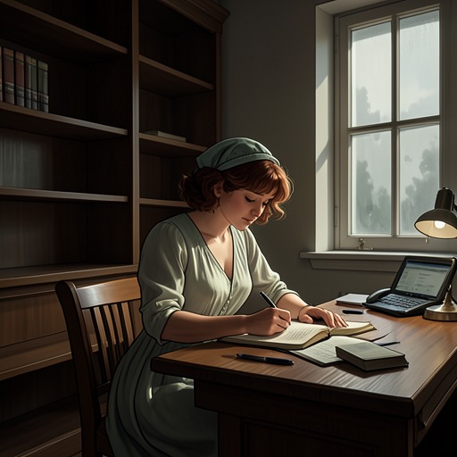 Anne’s Changing Self from "Diary of Anne Frank". This flow traces Anne’s movement from a socially confident schoolgirl through isolation and self-criticism toward a more deliberate sense of identity.