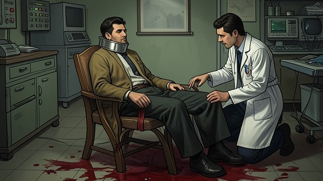 A Scout in Custody from "The Rook". A Scout in Custody An external threat becomes concrete Peter Van Syoc is captured after his Grafter alterations attract Checquy attention.