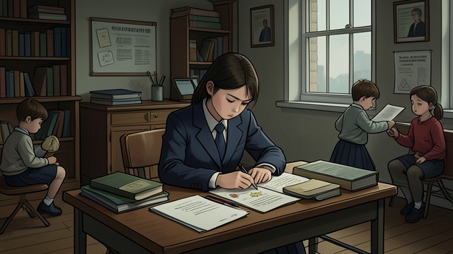 A Childhood of Distance from "The Rook". A Childhood of Distance A talented outsider The Estate’s demanding schedule places Myfanwy among children who have trained together for years.