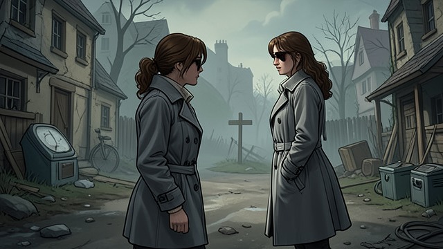 A Sister Appears from "The Rook". A Sister Appears Recognition without memory Bronwyn approaches Myfanwy outside the Rookery and identifies herself as her sister.