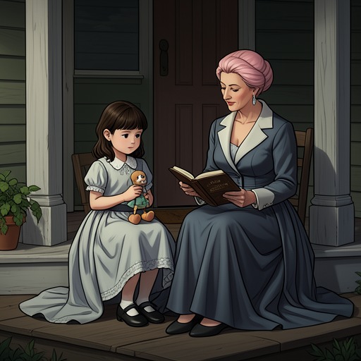 The Chosen Mentor from "The Rook". This flow traces the uneasy relationship between Myfanwy and Lady Farrier, from childhood dependence to adult recognition.