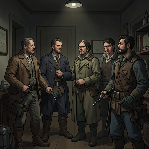 Trust After Betrayal from "The Rook". This flow follows the erosion of trust within the Checquy and the cautious reconstruction of relationships after the conspiracy is exposed.