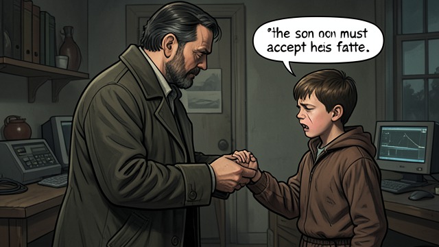 A Father’s Consolation from "Antigone". A Father’s Consolation Acceptance demanded Creon tells Haemon that he must accept the painful fact of being a man.