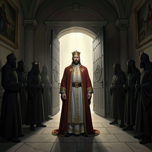 The Palace’s Public Crisis from "Antigone". This thread follows the passage of Antigone’s act from guarded secret to public scandal that constrains Creon’s choices.