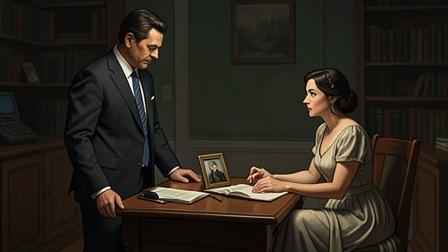 A Brother at the Door from "A Man". The Photograph Dispute A visit to Rié Kyoichi comes to Town S after receiving Rié’s letter and discovers that the man she buried was not his brother.