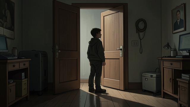 The Father’s Death from "A Man". A Loss Yuto Cannot Yet Name An abrupt absence Hara dies in the logging accident when Yuto is twelve. Yuto appears composed while the family mourns.