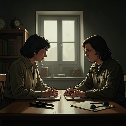 Kido and Misuzu’s Unspoken Attraction from "A Man". Kido and Misuzu grow close through shared conversation, but each recognizes the limits imposed by marriage, longing, and self-restraint.