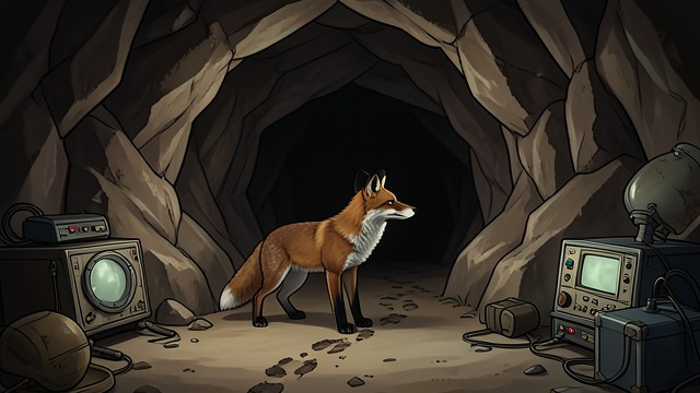 The Fox Reads the Cave from "Aesop's Fables". Footprints as Evidence A Sick Lion’s Invitation A Lion feigns illness and invites animals into its den, where it eats them.