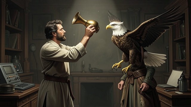 The Eagle Returns a Favor from "Aesop's Fables". Rescue Repaid The Serpent’s Attack A countryman separates a Serpent from an Eagle during their struggle. The angry Serpent poisons the man’s drinking horn.