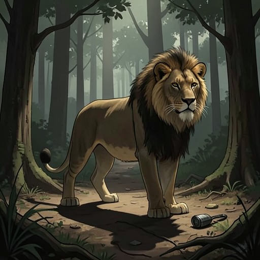 The Lion’s Strength and Its Limits from "Aesop's Fables". This thread traces how the Lion’s authority changes across fables as age, alliance, vulnerability, and fear complicate its image of dominance.