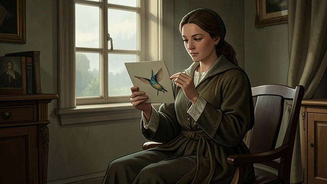 A Letter About the Hummingbird from "The Hummingbird". A Letter About the Hummingbird A symbol encountered by chance Luisa reads an article about Aztec beliefs in which the dead might become hummingbirds.