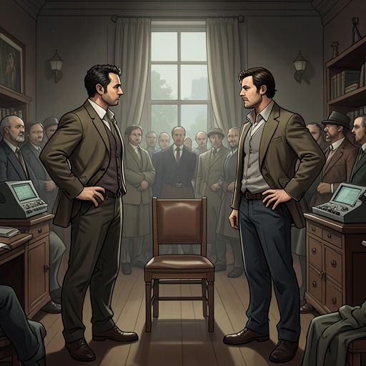 Marco and Giacomo’s Estrangement from "The Hummingbird". This relationship arc follows the brothers’ childhood closeness, inherited guilt and long silence, then a tentative reconciliation at Marco’s final gathering.