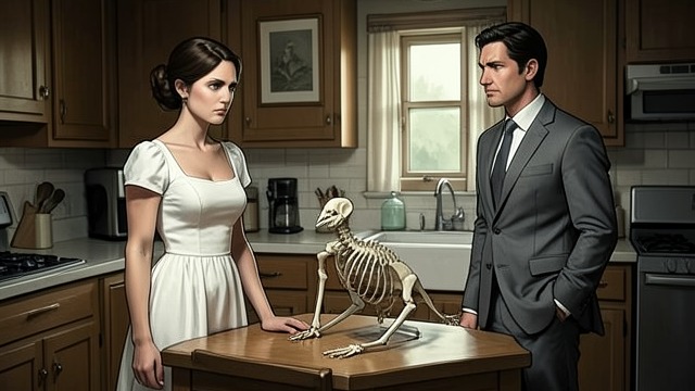 The Couple’s Blind Spot from "Chanson douce". Fear Without Agreement Myriam’s alarm Myriam sees the cleaned chicken skeleton as a threatening message and worries about Louise’s capacity for anger.