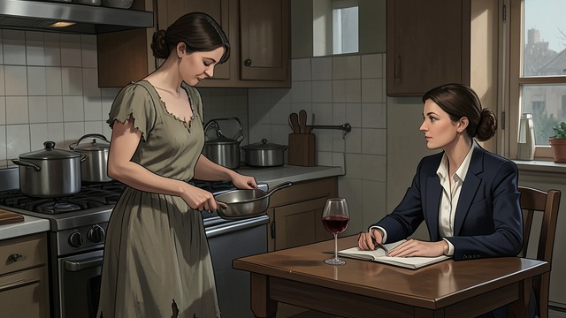 Professional Courtesy from "Chanson douce". A Relationship Begins A favorable first impression Myriam and Paul are impressed by Louise’s confidence with the children and her calm manner.